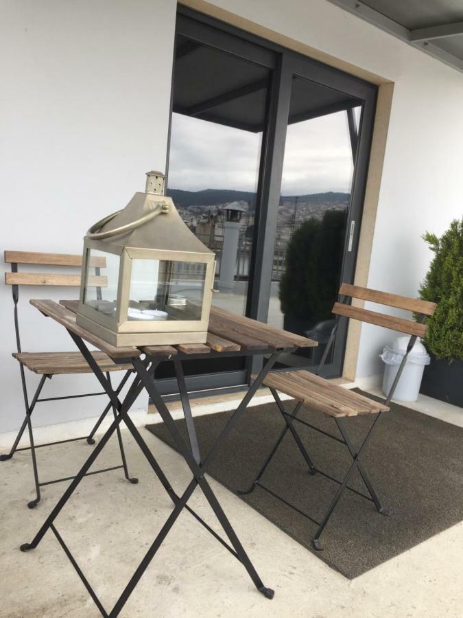 Stylish Seaview Rooftop Tesalónica Exterior foto